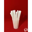 PLA extra vastag fehér szívószál 12 mm x 18 cm