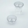 Koktélos (shaker) pohár betét - egyrészes - Ø 95 mm (rPET)
