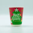 Duplafalú papírpohár (XMAS) - Ø 90 mm - 3,6 dl