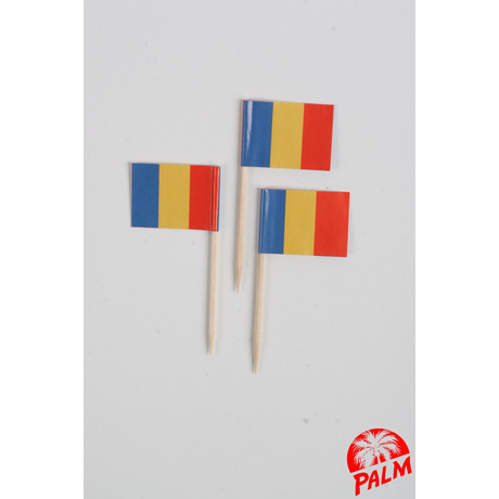 Román zászló pálcika - 6,5 cm