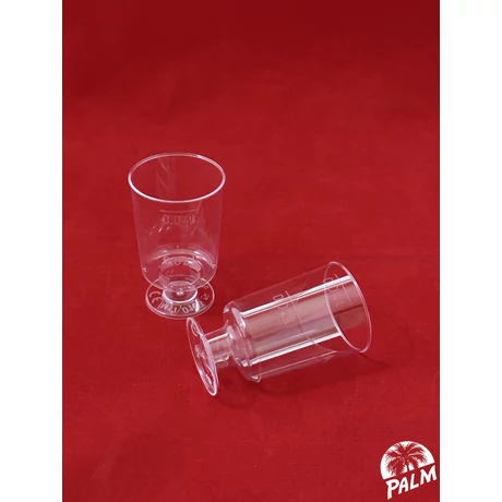 Pálinkás talpas pohár - 4 cl