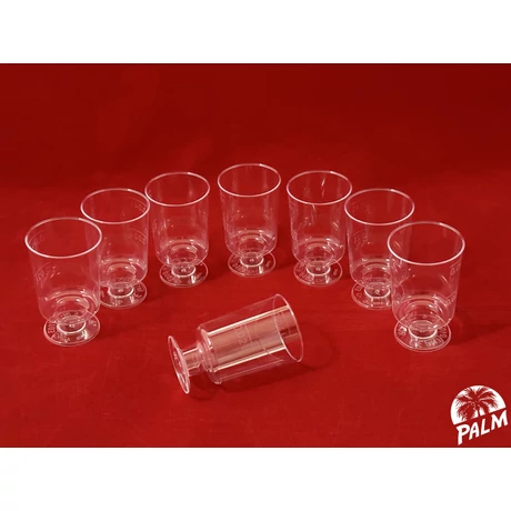 Pálinkás talpas pohár - 4 cl