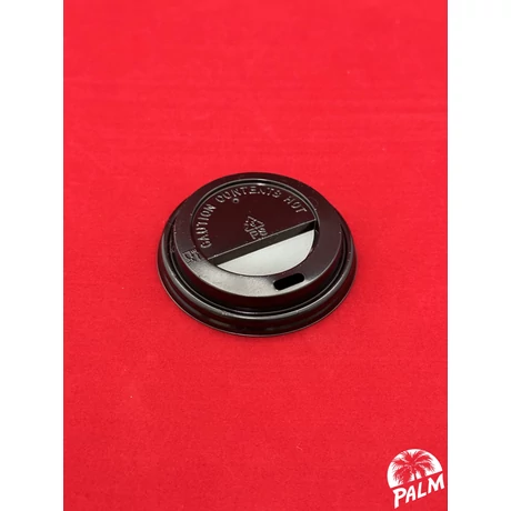 Tető ivólyukkal (fekete) - Ø 62 mm