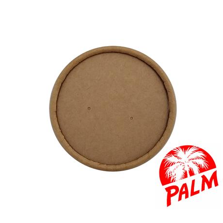 Papír tető zárt (kraft) - Ø 90 mm