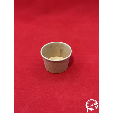 Papír szószos tálka (kraft) - Ø 55 mm - 50 ml