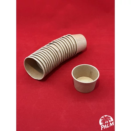 Papír szószos tálka (kraft) - Ø 55 mm - 50 ml
